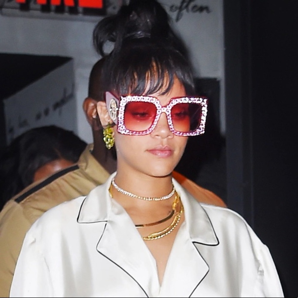 💓 Gucci Pink Hollywood Forever Oversized Square sunglasses 💓